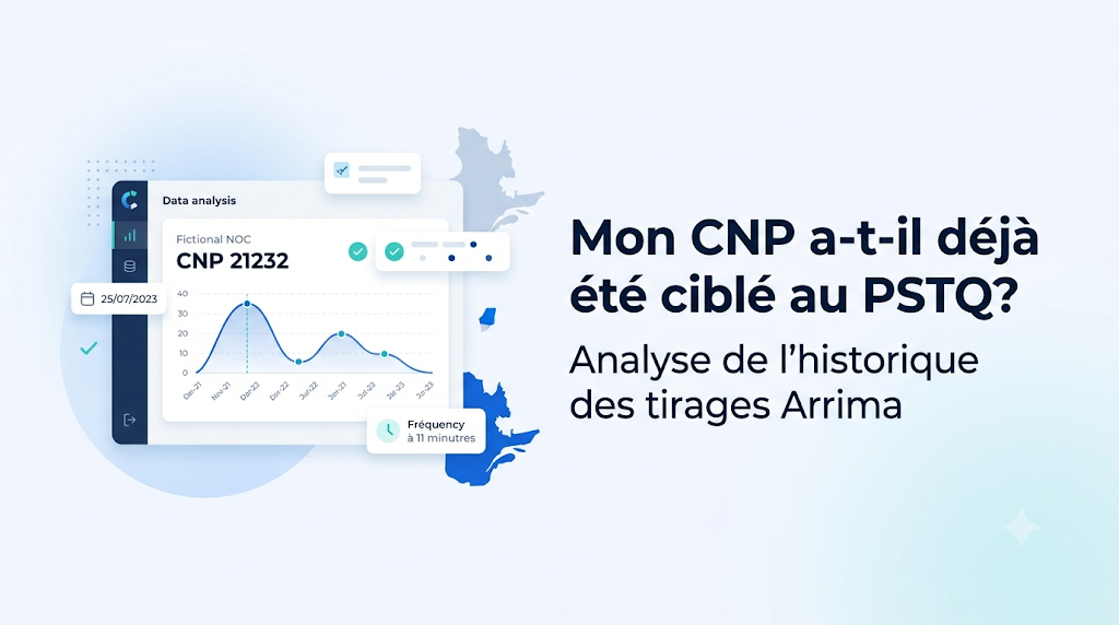Comment savoir si mon CNP a déjà été ciblé dans les tirages du PSTQ?
